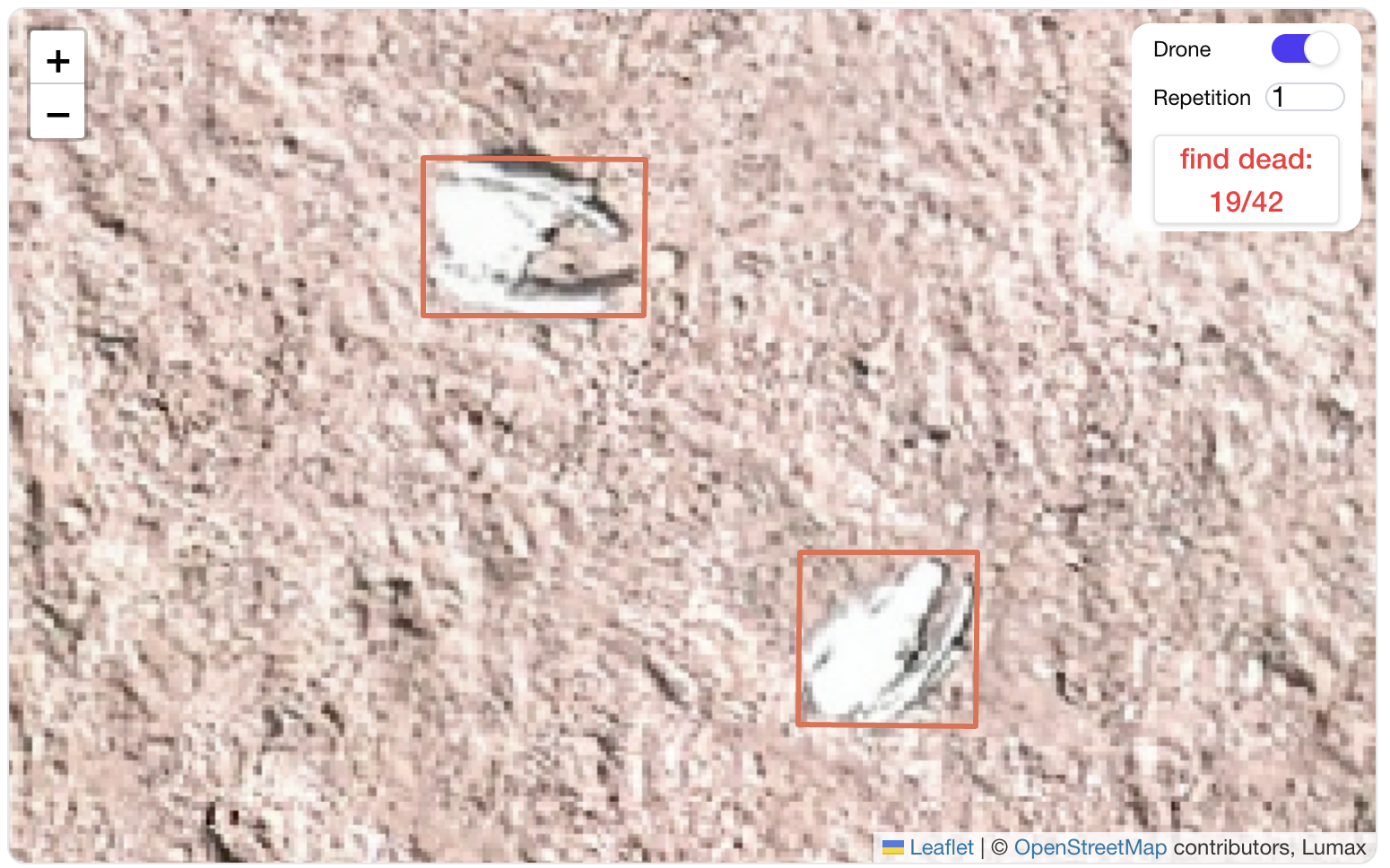 image title AI-BIRD automated detection of avian influenza casualties